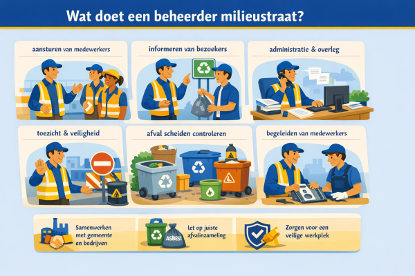 Wat doet een beheerder milieustraat